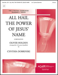 All Hail the Power of Jesus' Name Handbell sheet music cover Thumbnail